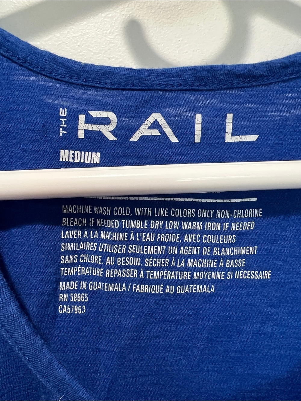 The Rail Men’s Tank Top in Royal Blue - size medium - Picture 2 of 3